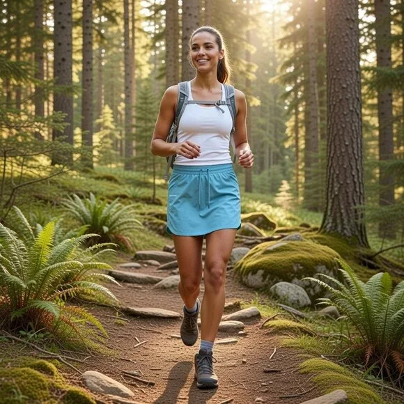 Marmot Women's Teal Active Skort, Size M - Picture 1 of 9